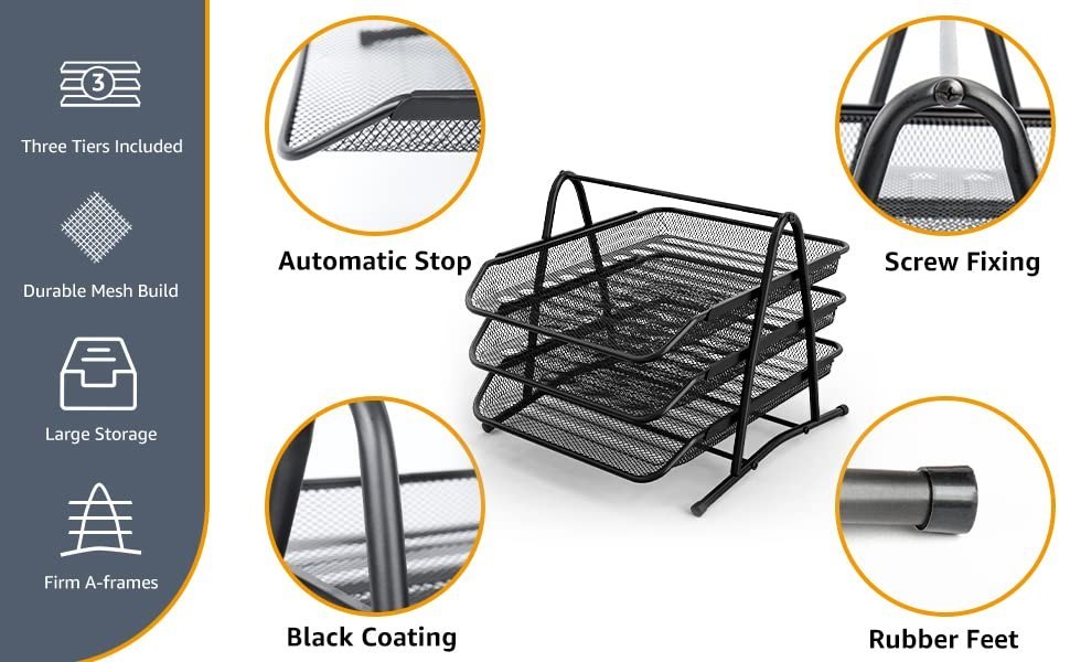 File Organizers File Sorters Receipt Trays