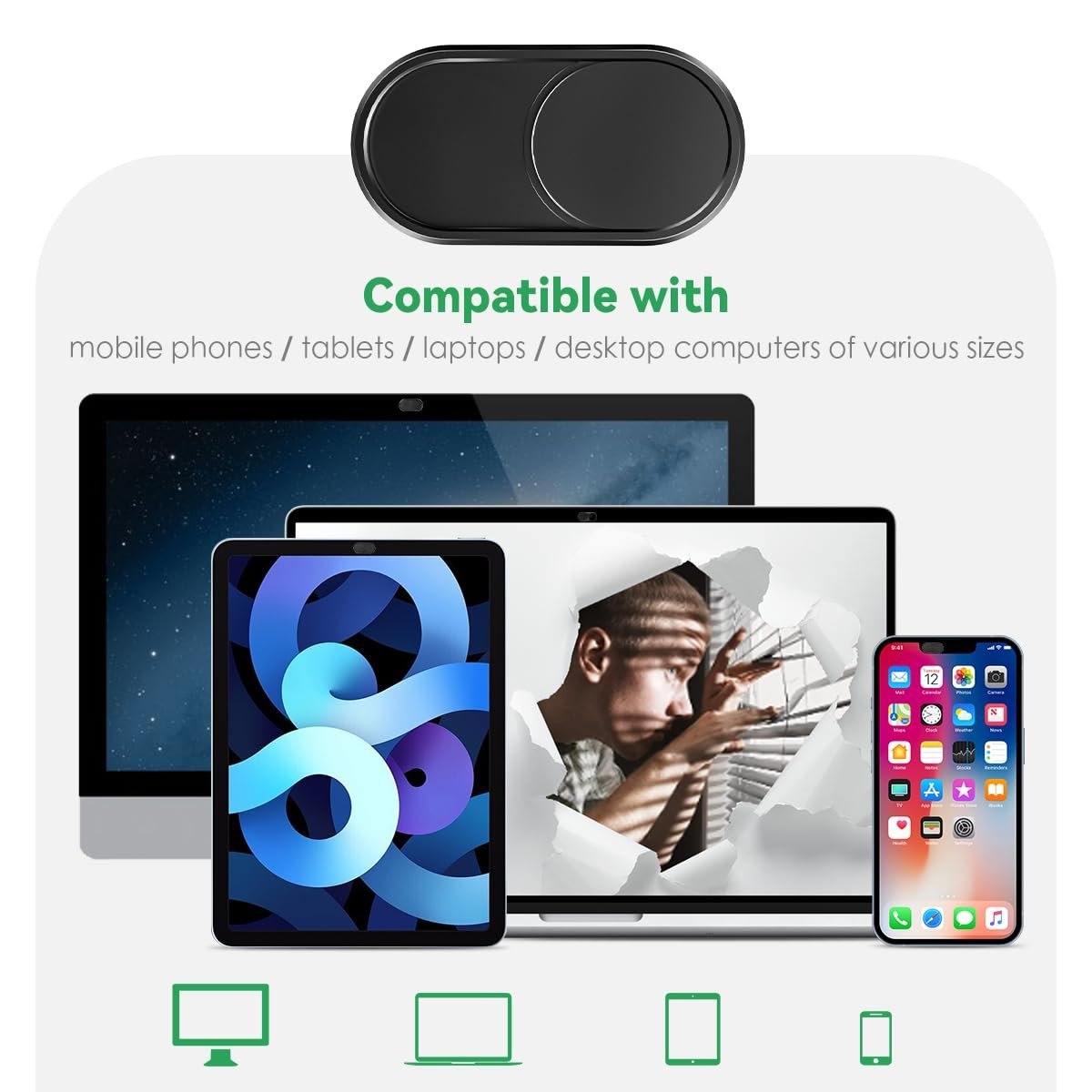 Plain Webcam Covers