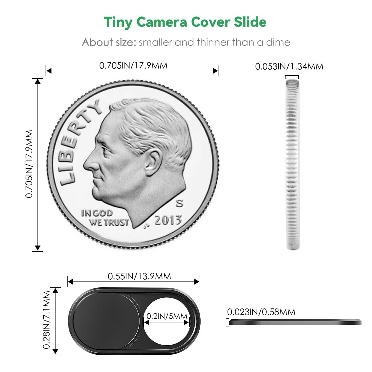 Plain Webcam Covers