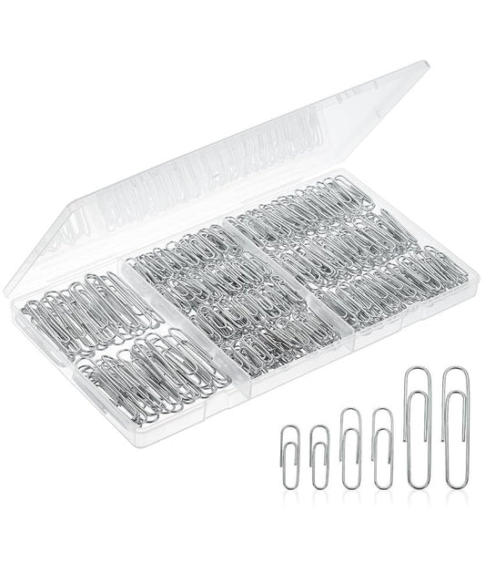 Silver Paper Clips (Box)